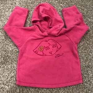 Y2k Dora the explorer sweatshirt hoodie 3T